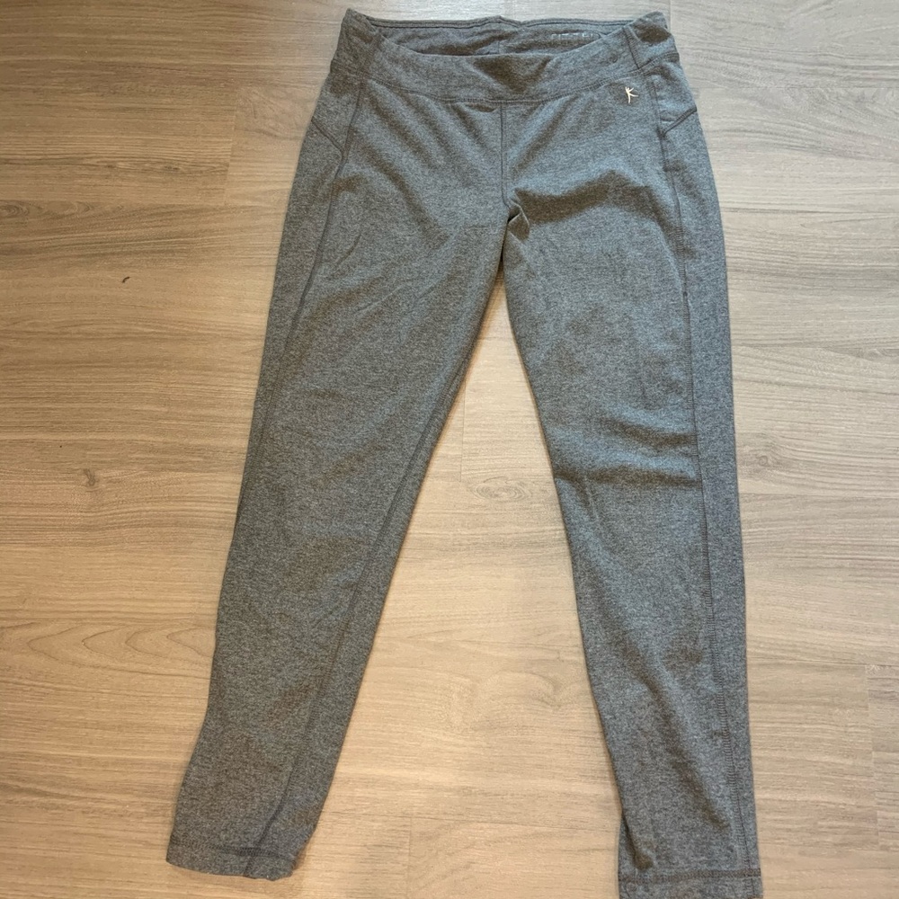 Danskin yoga pants, grey, size M